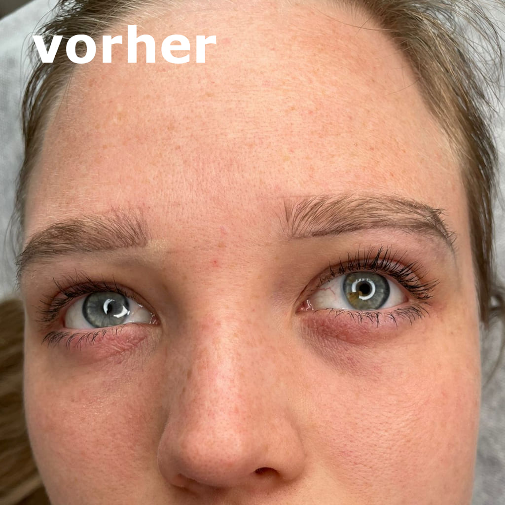 Kombi-Brows (vorher)