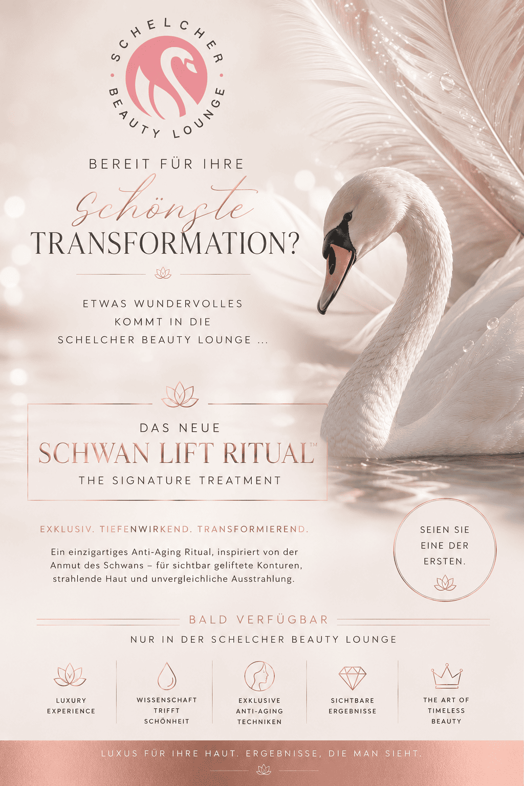 Schwan Lift Ritual - nur in der Schelcher Beauty Lounge